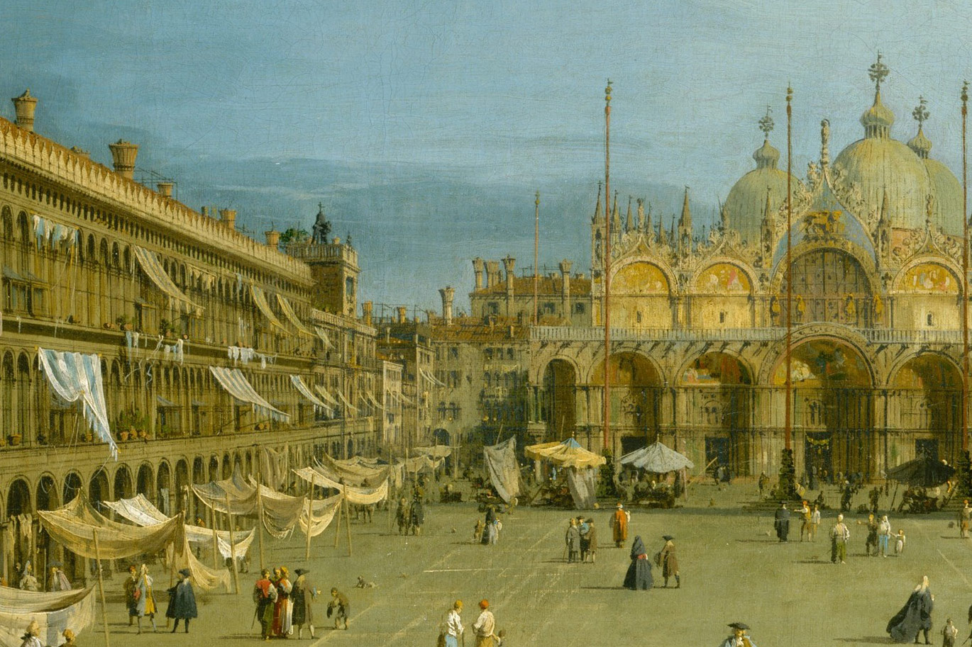 Piazza San Marco by Canaletto