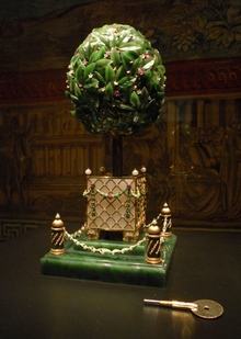 1911 Bay Tree Egg by Faberge