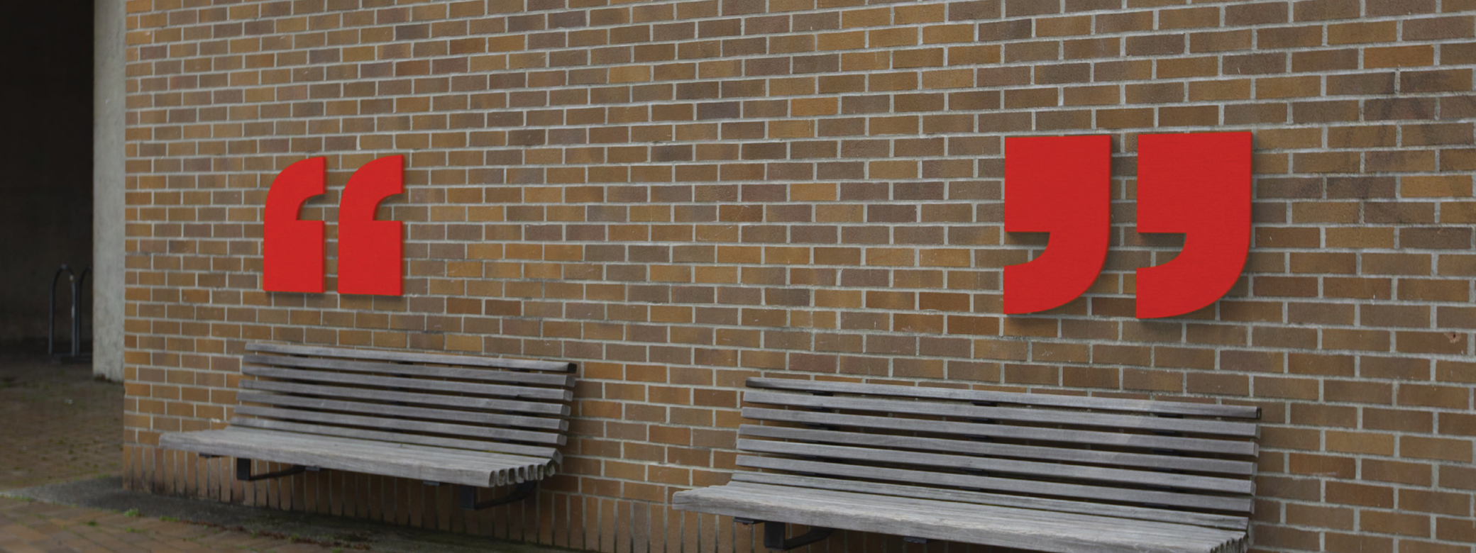student project with benches