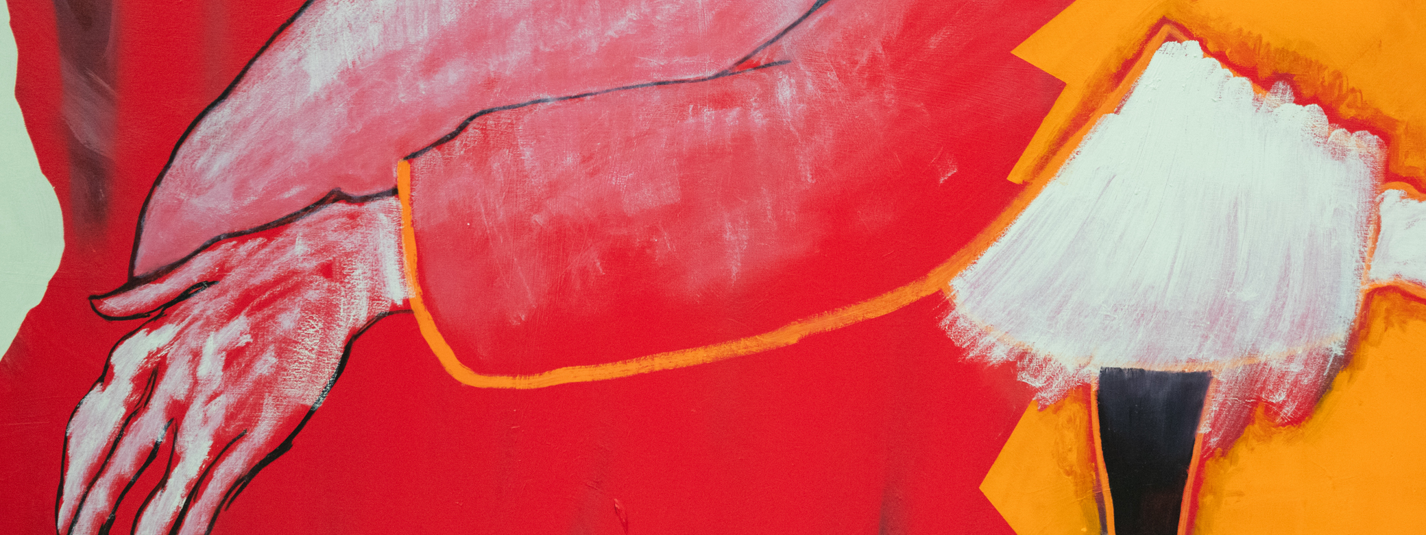 detail of a painting