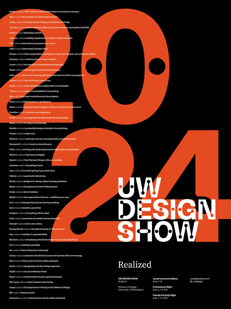 UW Design Show 2021