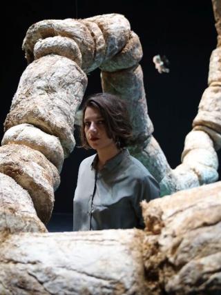 Portrait of artist Nour Mobarak