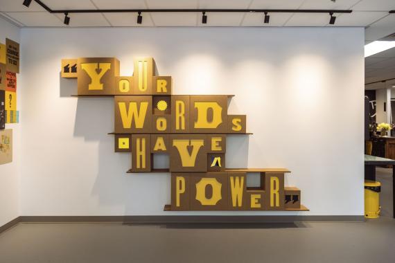 Details of Your Words Have Power at Partners in Print