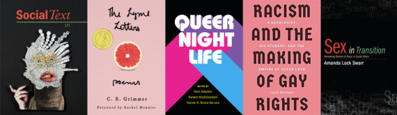 Book covers with Queer Night Life at center