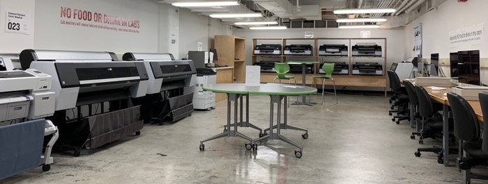 Computer printing room