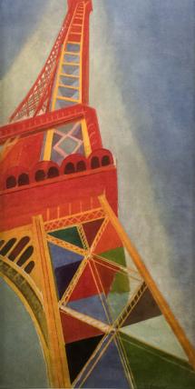 Image of Eiffel Tower by Robert Delaunay
