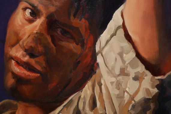 Detail of Juan Jose by Arely Morales