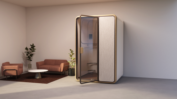 Kineo ( Work + Stretch Pod). Project of Jasmine Kwon, Kat Lew, Natalie Ge