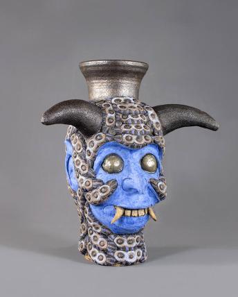 Diablo del Agua vessel by George Rodriguez