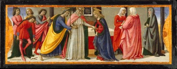 Marriage of the Virgin by Ghirlandaio