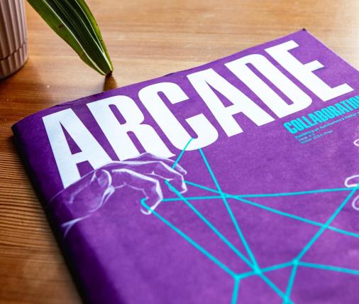 Arcade Collaboration Issue. Courtesy of Natalie O’Rourke