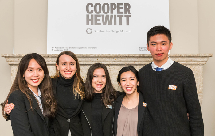 Interaction Design students at Cooper Hewitt