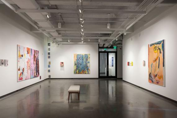 Jacob Lawrence Gallery featuring work by Sangram Majumdar