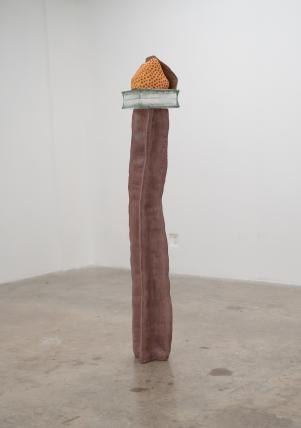 ceramic sculpture work by MFA student