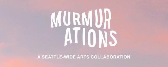 Murmurations logo and tagline: A Seattle-Wide Arts Collaboration