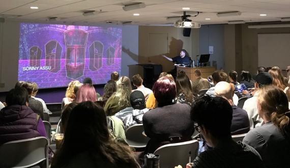 Sonny Assu lecture in Art History 233