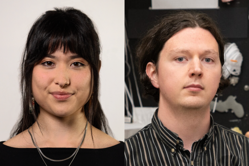 Portraits of Kat Lew and Tom McAlister