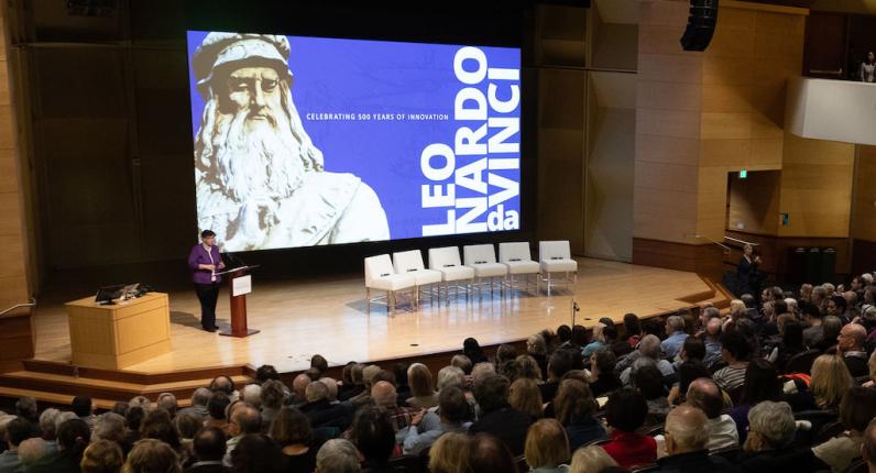 Ana Mari Cauce at Leonardo event
