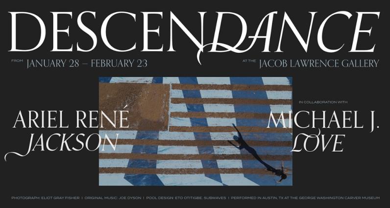 Descendance exhibition graphic identity