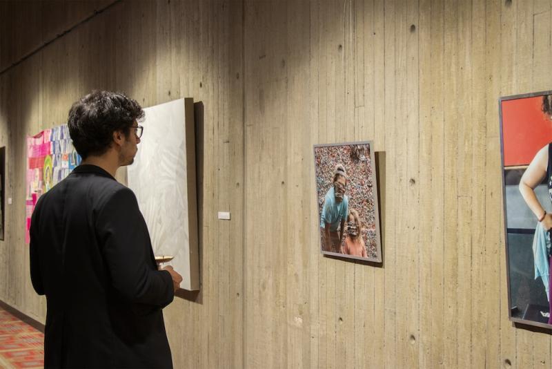 Student work exhibition at Meany Hall
