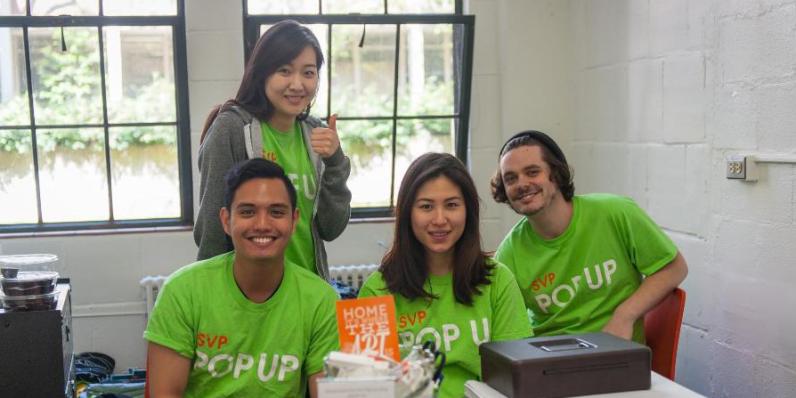 interns at pop up