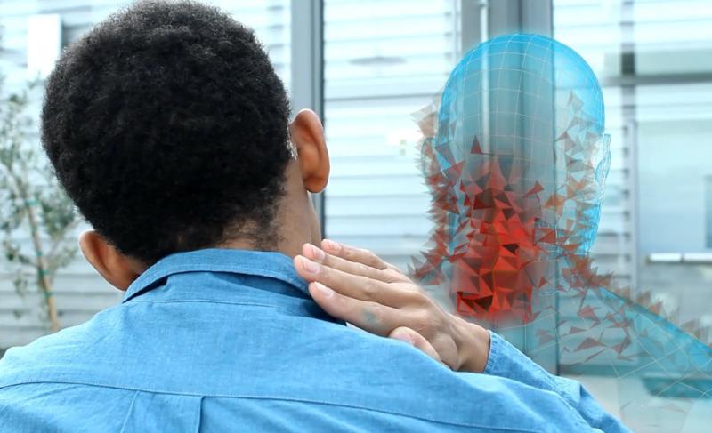 Still from video prototype of PaintAR