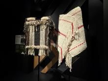 Exhibition view of Woven in Wool
