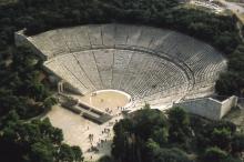 theater in the Sanctuary of Asklepios at Epidauros