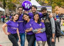 Washington University Students Posing