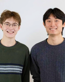 Headshot of ID juniors Charlie Johnson and Matthew Li