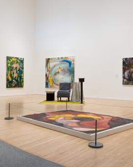 Overview of MFA+MDES Thesis Exhibition space