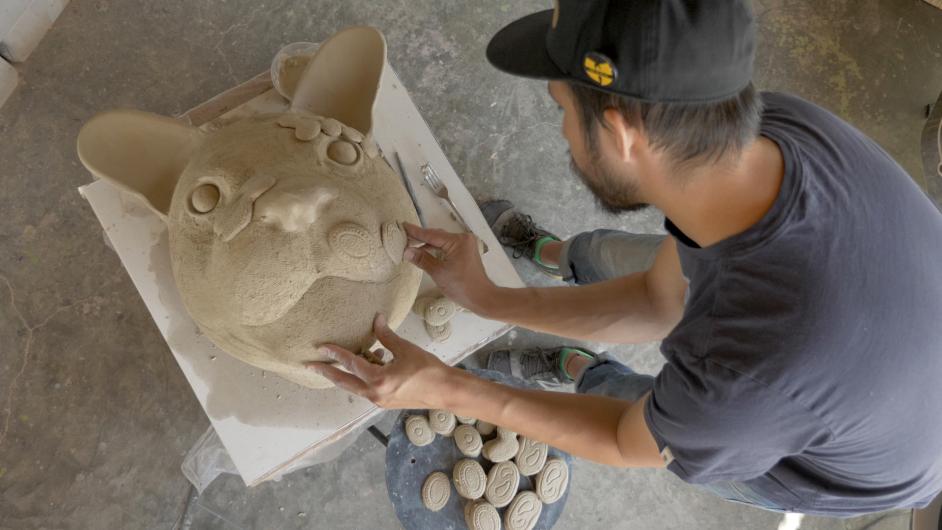 George Rodriguez at work