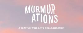 Murmurations logo and tagline: A Seattle-Wide Arts Collaboration