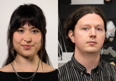 Portraits of Kat Lew and Tom McAlister