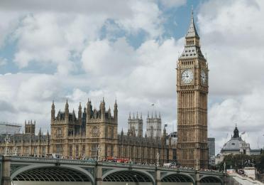 Landscape photo of London.