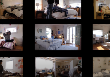 Video work by student Lauren Higgins