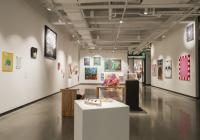 Installation view, Dispersal Patterns: Honors BA Grad Exhibition, Jacob Lawrence Gallery, Seattle, 2025.