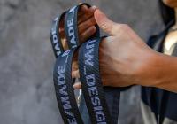Close-up of lanyards