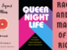 Book covers with Queer Night Life at center