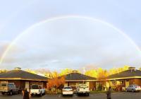 Double rainbow over CMA by Jared Bender