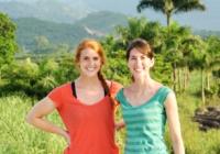 Kari Davidson and Katlin Jackson in Haiti