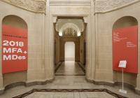 Entrance to 2018 thesis exhibition