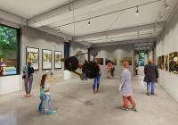 Rendering of new Jacob Lawrence Gallery space