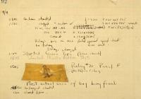 Log book with computer bug