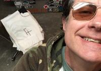 Robert Yoder in his studio