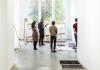 Danny Giles and others in Jacob Lawrence Gallery