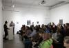 Danny Giles lecture in Jacob Lawrence Gallery