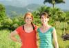 Kari Davidson and Katlin Jackson in Haiti