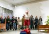 Marisa Williamson performance in Jacob Lawrence Gallery