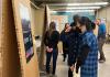 People viewing MDes research posters